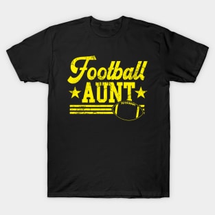 Football Aunt Sports Auntie T-Shirt